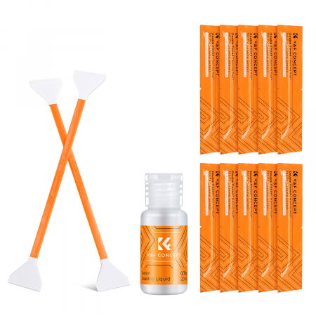 K&F Concept Set 10 spatule duble cu solutie pentru curatat senzor Full Frame [8]