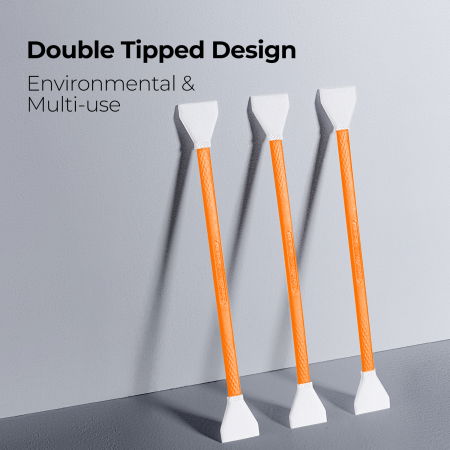 K&F Concept Set 10 spatule duble cu solutie pentru curatat senzor APS-C [2]