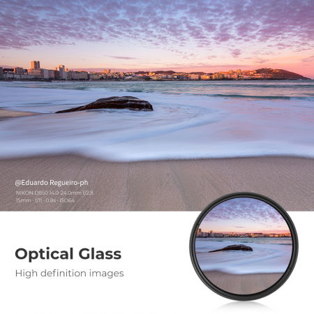 K&F Concept Variable Fader NDX 67mm Filtru ND variabil ND2-ND400 [6]