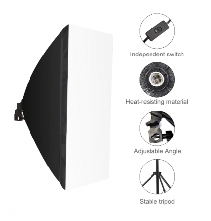 Kit foto-video cu 2 lumini LED 150W 2700K-5600K [4]