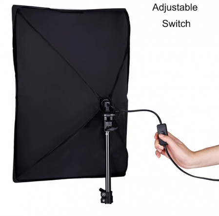 Kit foto-video cu 2 lumini LED 150W 2700K-5600K [5]
