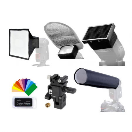 Accesorii/Bounce - Godox SA-K6 Kit de accesorii pentru blit