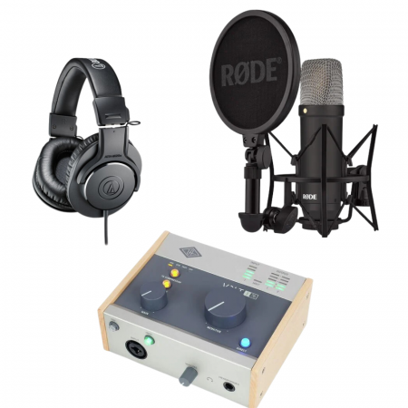 Echipamente audio - Kit Home Studio Pro: UA Volt 176 + Rode NT1 Signature