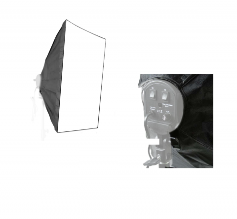 Softbox 60 x 80cm pentru fixtura D04 E27