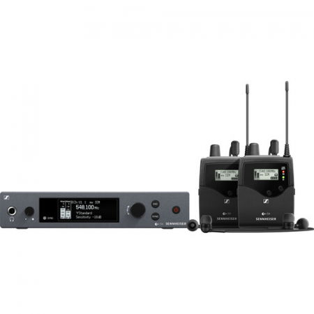 Microfoane - Kit sistem de monitorizare wireless Sennheiser EW IEM G4-Twin (A: 516 până la 558 MHz)
