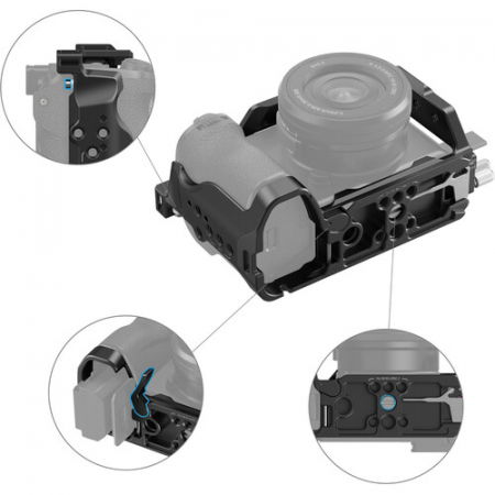 Kit SmallRig 4336 Cage pentru Sony Alpha 6700 [4]