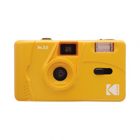 Fotografie pe film - Kodak M35 aparat foto pe film 35mm