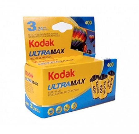 Fotografie pe film - Kodak ULTRAMAX24-3 400 Set 3 Filme color negativ ingust