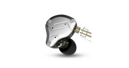 KZ Acoustics ZS10 Pro Silver-Black [2]