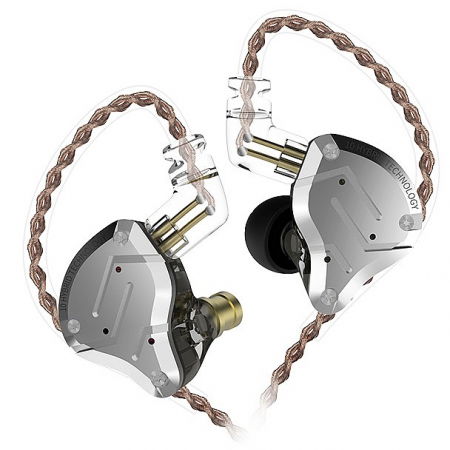 KZ Acoustics ZS10 Pro Silver-Black