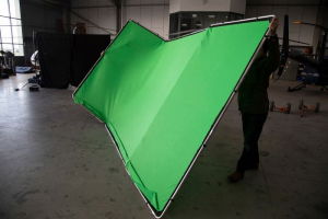 Lastolite Fundal Chroma Key verde Panoramic cu cadru inclus 4x2.90m [7]