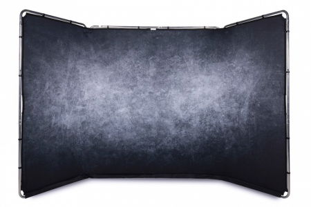 Fundaluri panoramice - Lastolite Fundal negru panoramic cu rama inclusa 4x2.30m