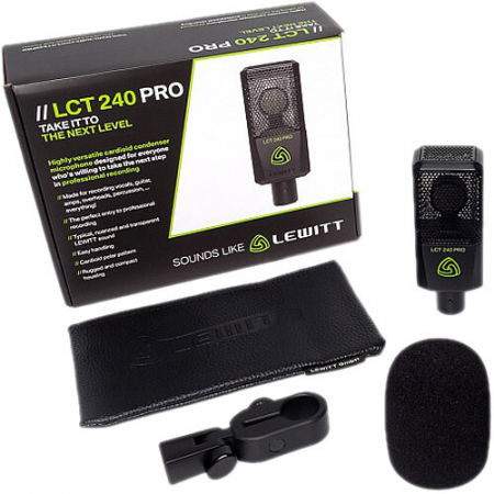 Lewitt LCT 240 Pro BK Bundle microfon condenser [4]