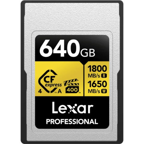 Lexar CFexpress 4.0 Pro Gold, VPG400, R1800/W1650 (Type A) [2]