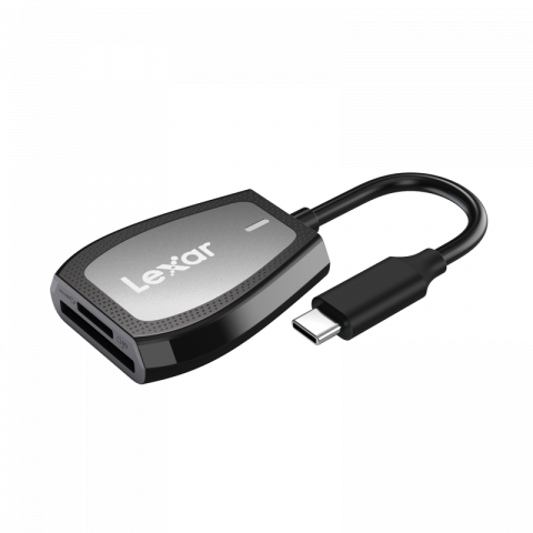 Medii de stocare - Lexar LRW470U Cardreader SD & microSD UHS-II Dual-Slot Reader