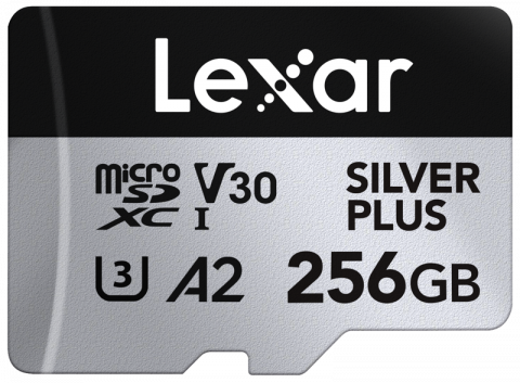 Carduri memorie - Lexar microSDXC Silver Plus 1066x UHS-I/U3/A2/4K R205/W150 (V30) 256GB