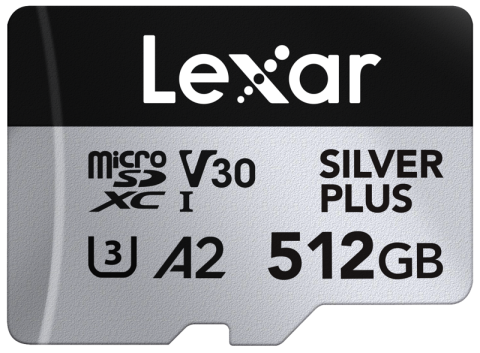Accesorii aparate foto - Lexar microSDXC Silver Plus 1066x UHS-I/U3/A2/4K R205/W150 (V30) 512GB