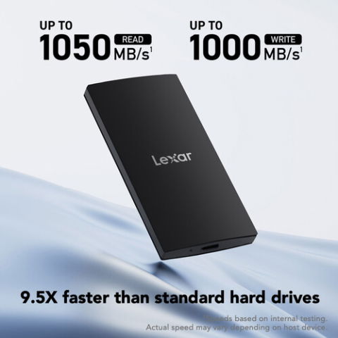 Lexar SSD SL300, USB3.2 Gen2 up to R1050/W1000, 1TB [1]