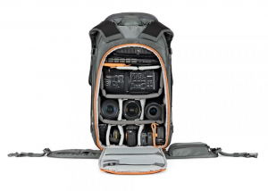 Lowepro Rucsac Foto Whistler BP 350 AW II Gri/ Portocaliu [8]
