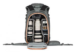 Lowepro Rucsac Foto Whistler BP 350 AW II Gri/ Portocaliu [10]