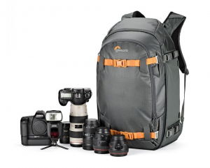 Lowepro Rucsac Foto Whistler BP 350 AW II Gri/ Portocaliu [6]