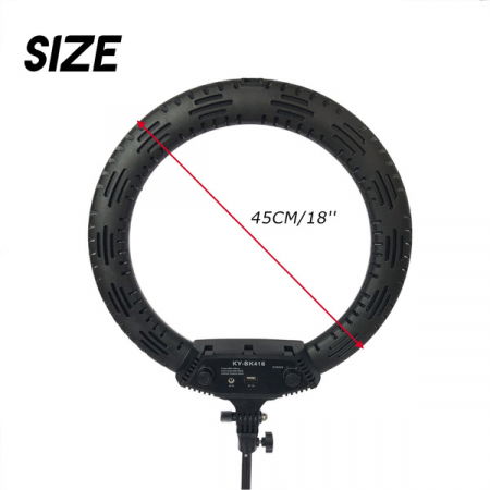 Lumina Ring Light LED Bicolor 3200K-5500k 60W [3]