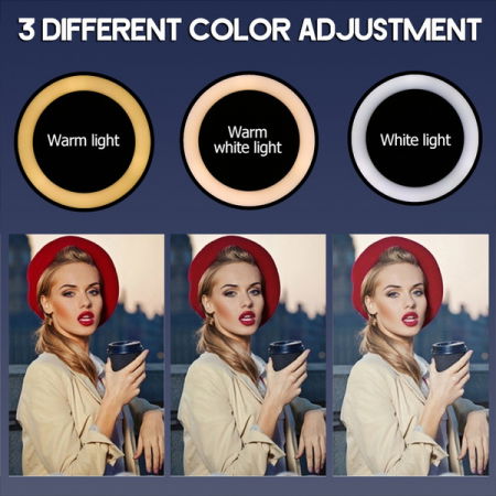 Lumina Ring Light LED Bicolor 3200K-5500k 60W [7]