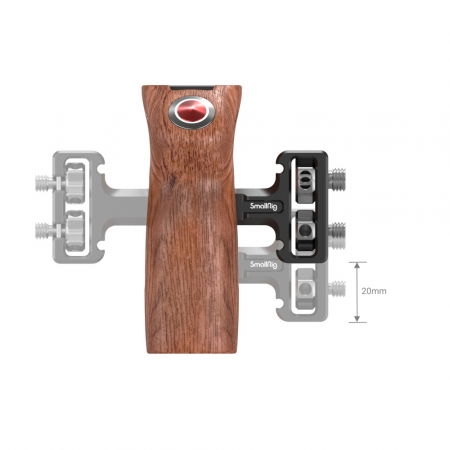Maner lateral filetat SmallRig cu buton de start/stop Inregistrare 3323 [3]