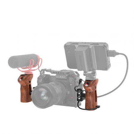Maner lateral filetat SmallRig cu buton de start/stop Inregistrare 3323 [9]