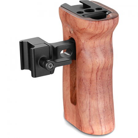 Camera Cage - Maner lateral NATO din lemn SmallRig 2187B