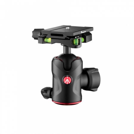 Capete trepiede foto - Manfrotto 496 Cap bila central cu placa Top Lock