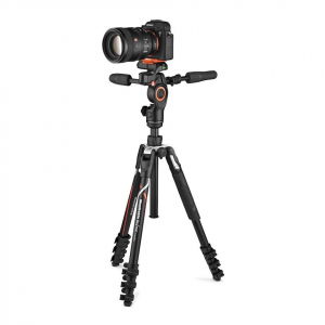 Manfrotto Befree Live 3Way Alfa Kit Trepied foto video fluid [10]