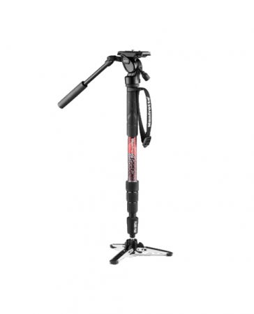 Monopiede video fluide - Manfrotto Element MII Monopied video fluid cu cap