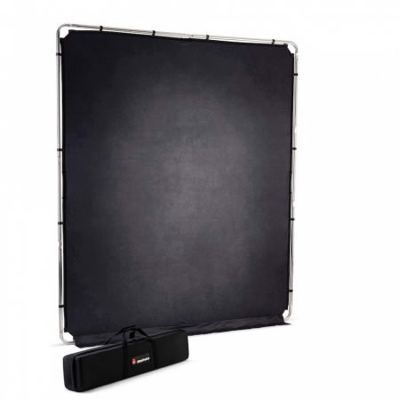Fundaluri din panza - Manfrotto EzyFrame Fundal cu cadru 2 x 2.3m Pewter