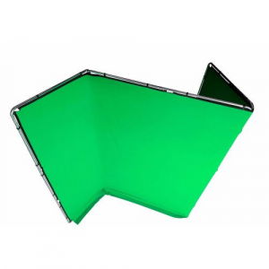 Lastolite Fundal Chroma Key verde Panoramic cu cadru inclus 4x2.90m [2]