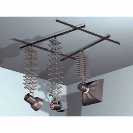 Sisteme suspendate pentru prindere lumini - Manfrotto kit sine suspendate cu pantografe FF3043