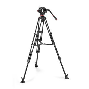 Manfrotto MVK504XTWINMA Kit Trepied video cu spreader de mijloc [9]
