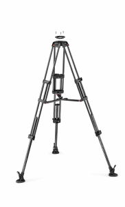 Manfrotto MVK504XTWINMC Kit Trepied video Carbon cu spreader de mijloc [10]