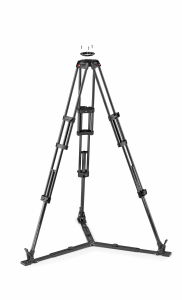 Manfrotto MVK504XTWINGC Kit Trepied video Carbon cu spreader de podea [3]
