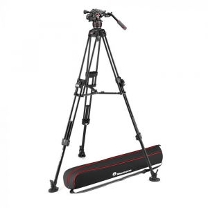 Trepiede video - Manfrotto Nitrotech 608/645 Fast kit trepied video cu eliberare rapida