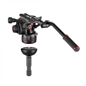 Manfrotto Nitrotech 612/ 635 Trepied video Fast Single Carbon [5]