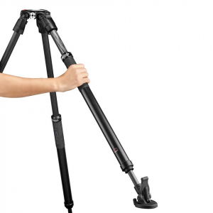 Manfrotto Nitrotech 612/ 635 Trepied video Fast Single Carbon [3]