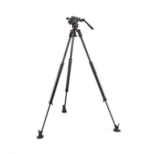 Manfrotto Nitrotech 612/ 635 Trepied video Fast Single Carbon [4]