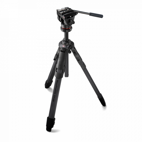 Manfrotto ONE cu cap MVH500XAH kit trepied hibrid carbon [3]