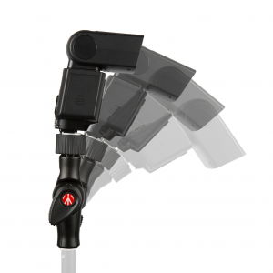 Manfrotto Smart Tilt suport umbrela cu patina pentru blitz [3]