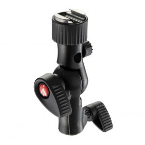 Blitz-uri externe - Manfrotto Smart Tilt suport umbrela cu patina pentru blitz