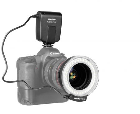 Meike FC-100 Ring Flash blit macro circular [2]