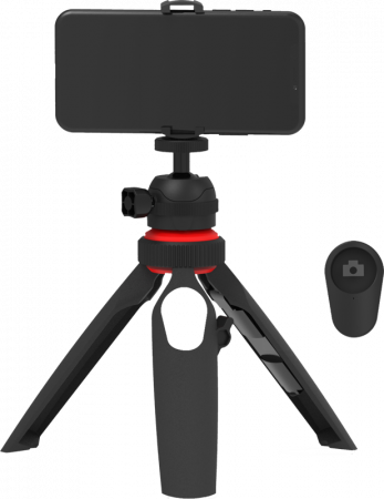 Mini trepied cu telecomanda Bluetooth pentru Camera/Smartphone/GoPro [5]
