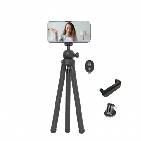 Minitrepiede - Minitrepied Flex-Wrap cu telecomanda