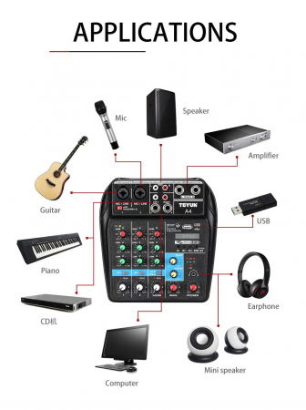 NWPro Mixer audio 4 Canale [2]